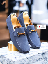 Jeansy zamszowe buty do jazdy samochodem